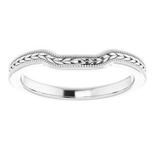 Load image into Gallery viewer, Sterling Silver Band for 5.5 mm Square Ring
