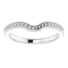 Load image into Gallery viewer, Sterling Silver Band for 7x5 mm Oval Ring
