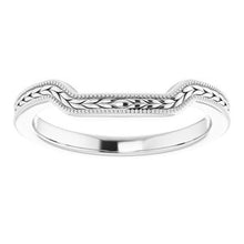 Load image into Gallery viewer, Sterling Silver Band for 10 mm Square Ring
