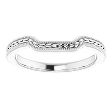 Load image into Gallery viewer, Sterling Silver Band for 7 mm Square Ring
