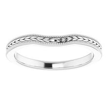 Load image into Gallery viewer, Sterling Silver Band for 4 mm Square Ring
