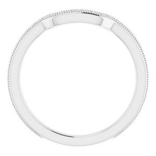 Load image into Gallery viewer, Sterling Silver Band for 6.5 mm Square Ring
