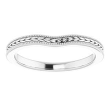 Load image into Gallery viewer, Sterling Silver Band for 5 mm Cushion Ring
