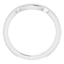 Load image into Gallery viewer, Sterling Silver Band for 10 mm Cushion Ring
