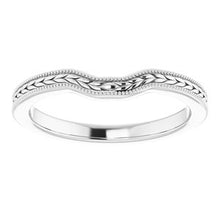 Load image into Gallery viewer, Sterling Silver Band for 6x4 mm Emerald Ring
