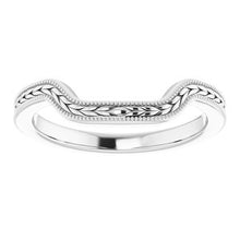 Load image into Gallery viewer, Sterling Silver Band for 12x10 mm Emerald Ring
