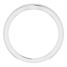 Load image into Gallery viewer, Sterling Silver Band for 5 mm Cushion Ring
