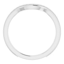 Load image into Gallery viewer, Sterling Silver Band for 9 mm Round Ring
