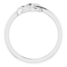 Load image into Gallery viewer, Sterling Silver Heart Cross Ring
