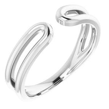 Charger l'image dans la galerie, Sterling Silver Negative Space Ring
