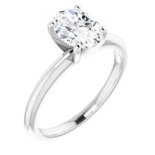 Load image into Gallery viewer, Charles &amp; Colvard Moissanite¬Æ Solitaire Engagement Ring  
