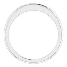 Charger l'image dans la galerie, Sterling Silver Band for 7x5 mm Oval Ring
