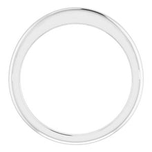 Load image into Gallery viewer, Sterling Silver Band for 7.4 mm Round Ring
