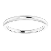 Charger l'image dans la galerie, Sterling Silver Band for 7x5 mm Oval Ring
