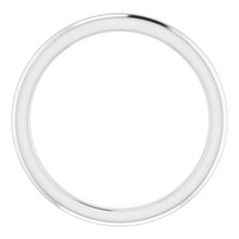 Charger l'image dans la galerie, Sterling Silver Band for 6.5 mm Square Ring
