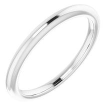 Load image into Gallery viewer, Sterling Silver Band for 6 mm Square Ring
