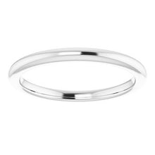 Charger l'image dans la galerie, Sterling Silver Band for 9.4 mm Round Ring
