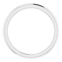Charger l'image dans la galerie, Sterling Silver Band for 6x4 mm Oval Ring
