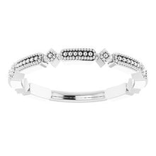Load image into Gallery viewer, Beaded Stackable Ring   
