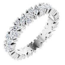 Load image into Gallery viewer, Cluster Eternity Band 

