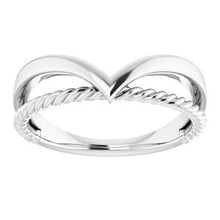 Charger l'image dans la galerie, Negative Space Rope Ring 
