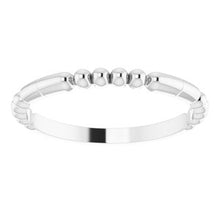Load image into Gallery viewer, Beaded Stackable Ring  

