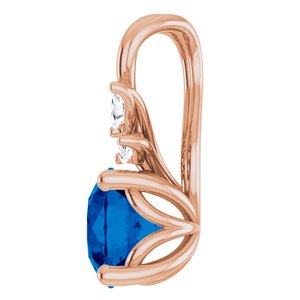 Floral-Inspired Necklace or Pendant  