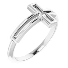 Charger l'image dans la galerie, Sterling Silver Cross Ring

