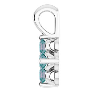 Youth Birthstone Necklace or Pendant   