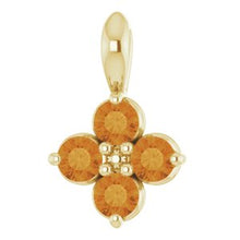 Load image into Gallery viewer, 14K Yellow Youth Citrine Pendant
