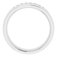 Charger l'image dans la galerie, Bande de diamant platine 3/8 CTW

