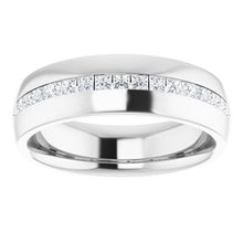 Load image into Gallery viewer, 14K White 5/8 CTW Diamond Band
