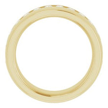 Load image into Gallery viewer, 10K Yellow 1 3/8 CTW Diamond Band
