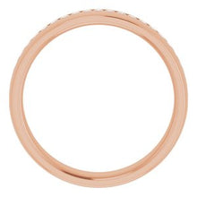 Charger l&#39;image dans la galerie, 14K Rose 5/8 CTW Diamond Band
