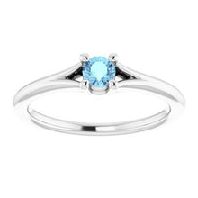 Load image into Gallery viewer, Youth Solitaire Ring  
