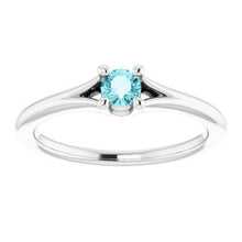 Load image into Gallery viewer, Youth Solitaire Ring  
