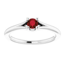 Load image into Gallery viewer, Youth Solitaire Ring  

