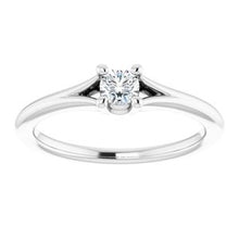 Load image into Gallery viewer, Youth Solitaire Ring  
