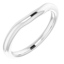 Load image into Gallery viewer, Sterling Silver Band for 9 mm Cushion Ring
