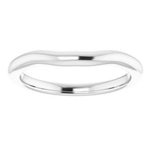 Load image into Gallery viewer, Sterling Silver Band for 9 mm Asscher Ring
