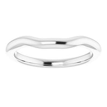 Load image into Gallery viewer, Sterling Silver Band for 10 mm Cushion Ring
