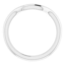 Load image into Gallery viewer, Sterling Silver Band for 10 mm Square Ring
