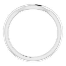 Load image into Gallery viewer, Sterling Silver Band for 10 mm Asscher Ring
