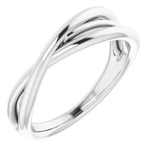 Load image into Gallery viewer, Sterling Silver Criss-Cross Ring
