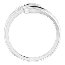 Charger l'image dans la galerie, Sterling Silver Loop Bypass Ring
