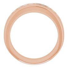Charger l&#39;image dans la galerie, 14K Rose 3/4 CTW Diamond Matching Band
