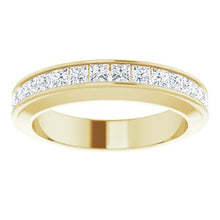 Load image into Gallery viewer, 14K Yellow 3/4 CTW Diamond Matching Band
