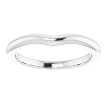 Charger l&#39;image dans la galerie, Sterling Silver Band for 9x9 mm Heart Ring
