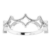 Charger l'image dans la galerie, Stackable Geometric Ring   
