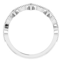 Charger l'image dans la galerie, Sterling Silver Stackable Geometric Ring
